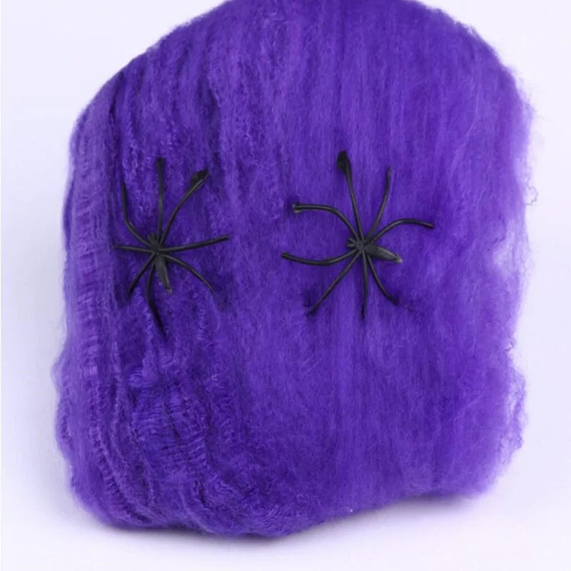 Halloween Spider Cobweb Decorations