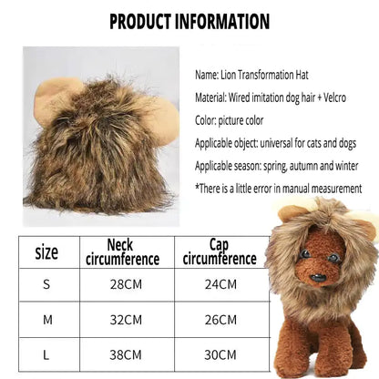 Lions Mane Cat Costume