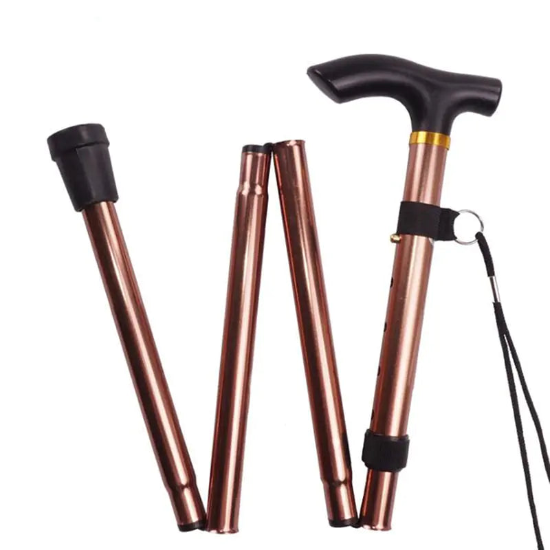 Hiking/Camping Mountaineering Pole / Metal Walking Stick - BlissfulBasic