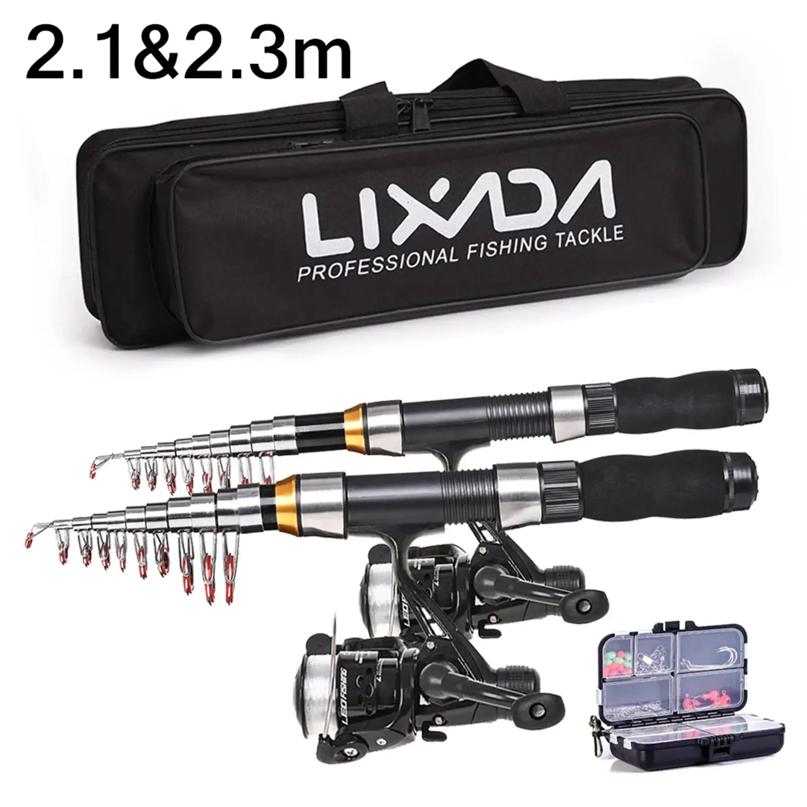 Telescopic Fishing Rod Combo | available at BlissfulBasic.com