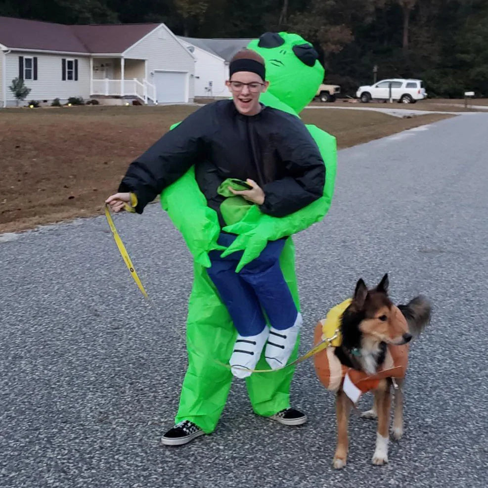 Inflatable Alien Costume | Alien Halloween Costume | Adult Alien Costume