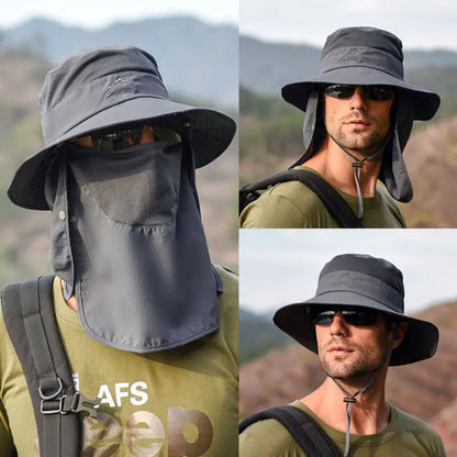 Sun Camping Removable Fisherman Hat - BlissfulBasic