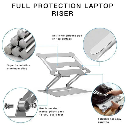 Folding Adjustable Laptop Stand - BlissfulBasic