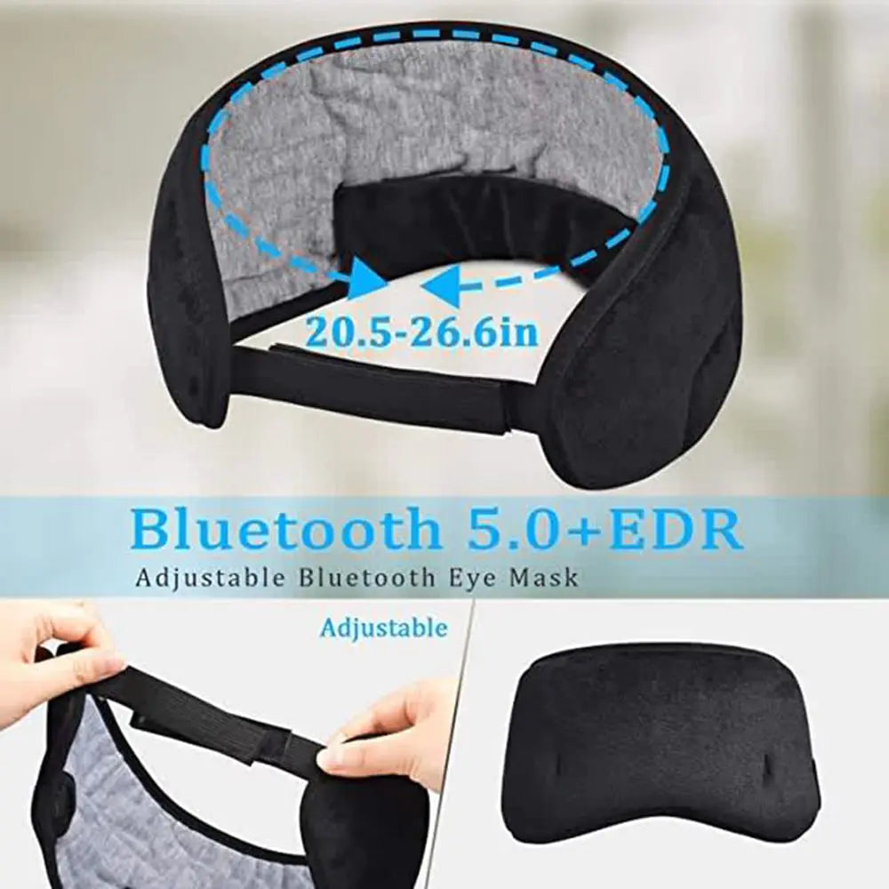 Sleep Mask with built in Bluetooth Headphones - BlissfulBasic