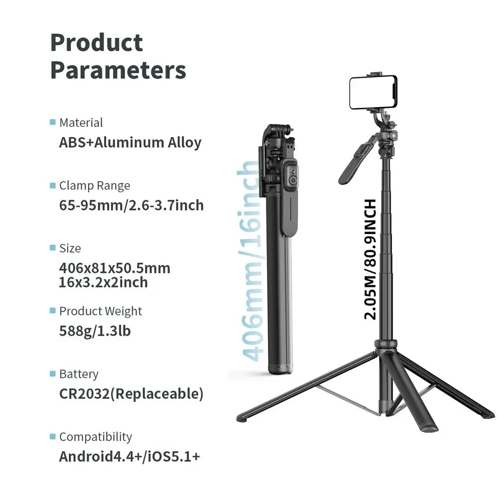 Auto Face Tracking Tripod with Stabilizer - BlissfulBasic