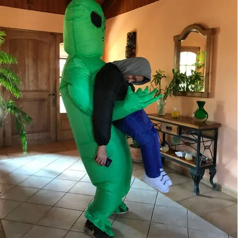 Inflatable Alien Costume | Alien Halloween Costume | Adult Alien Costume