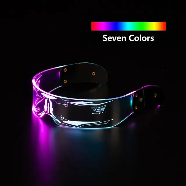 Neon Party LED Luminous Glasses - BlissfulBasic