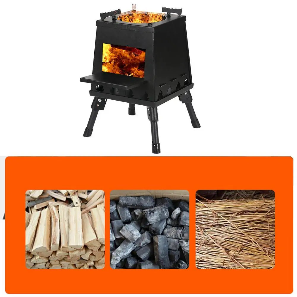 Portable Campfire Cooktop Stove - BlissfulBasic