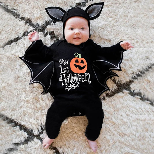 Baby Halloween Bat Costume | available at BlissfulBasic.com