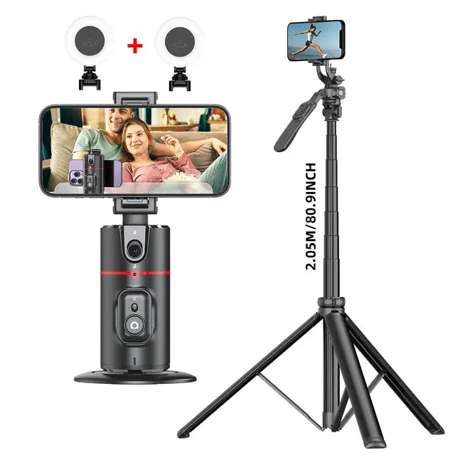 Auto Face Tracking Tripod with Stabilizer - BlissfulBasic