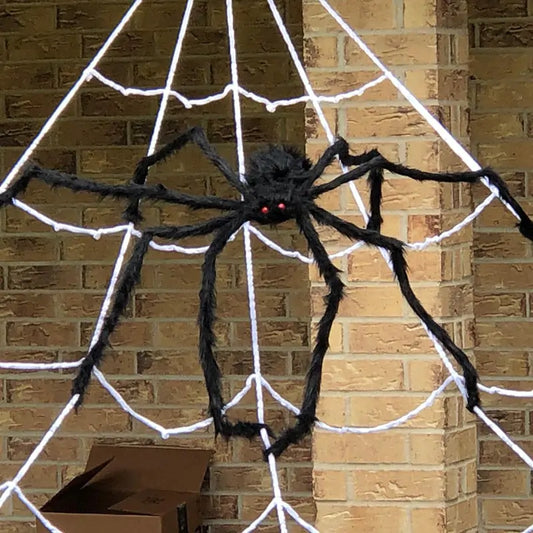 Halloween Spider Web Horror Prop | available at BlissfulBasic.com