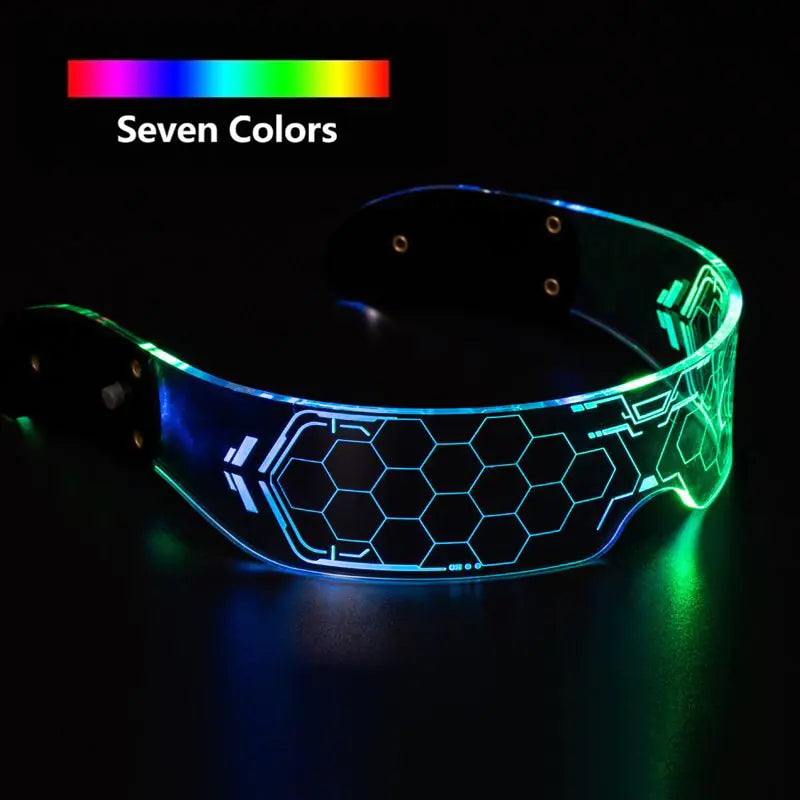 Neon Party LED Luminous Glasses - BlissfulBasic