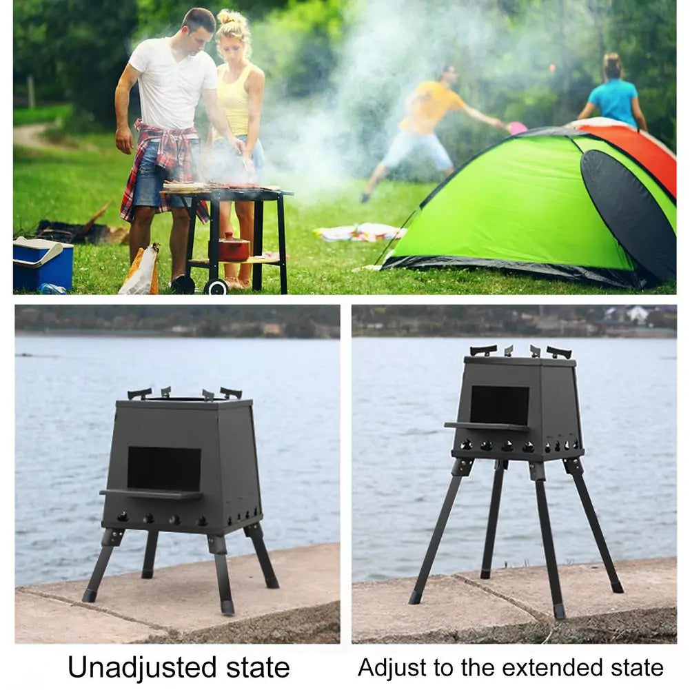 Portable Campfire Cooktop Stove - BlissfulBasic