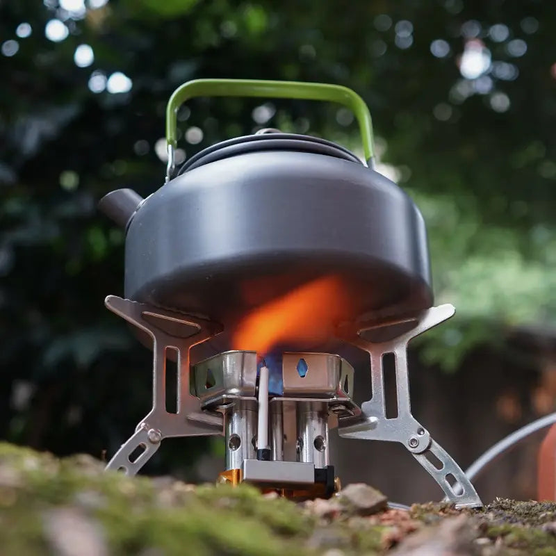 Portable Camp Stove W/Triple Propane Burner - BlissfulBasic