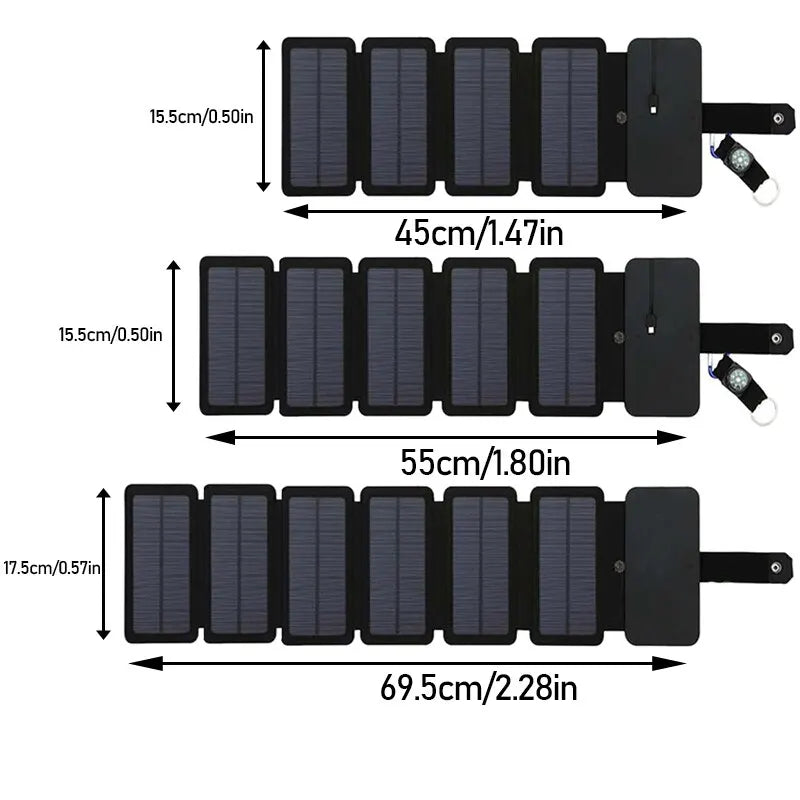 Multifunctional Portable Solar Charging Panel - BlissfulBasic