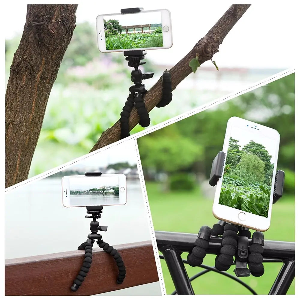 Adjustable Cell Phone Tripod Stand - BlissfulBasic