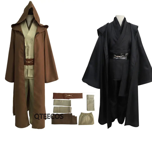 Star Wars Cosplay Jedi Replica Halloween Costume: | available at BlissfulBasic.com