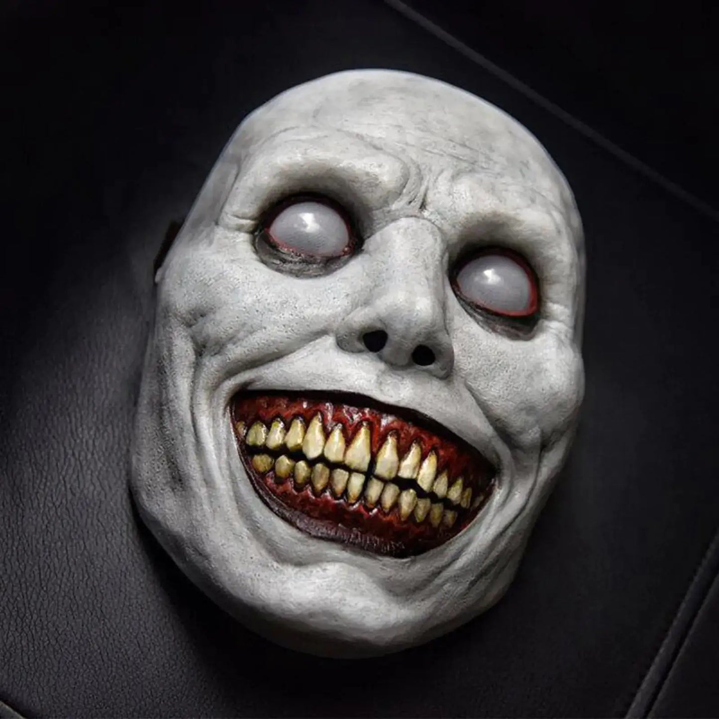 White-Eyed Demon Halloween Mask