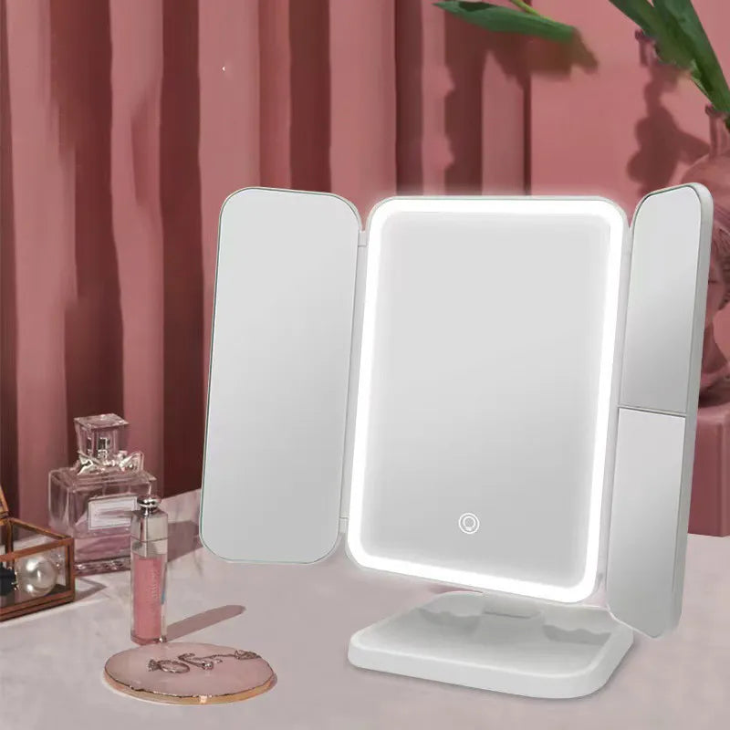 GlowTech Smart Tri LED Makeup Mirror - BlissfulBasic