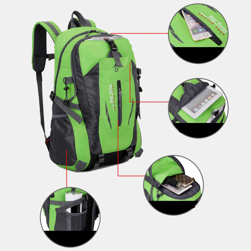 green Backpack