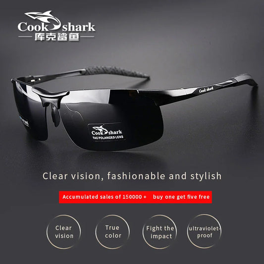 Cook Shark's men's sunglasses HD polarized