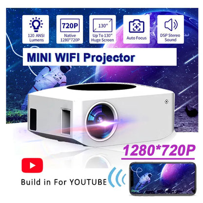 4K WIFI Wireless Projector - BlissfulBasic