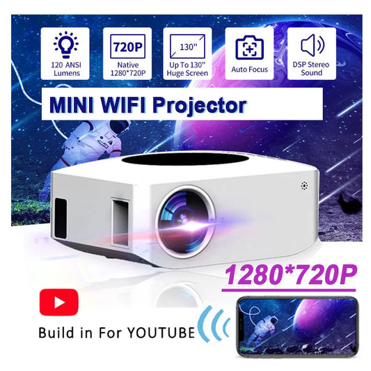 4K WIFI Wireless Projector - BlissfulBasic