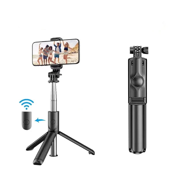 Wireless Bluetooth Selfie Stick Tripod - BlissfulBasic