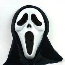 Ghost Face Mask - Glow-in-the-Dark