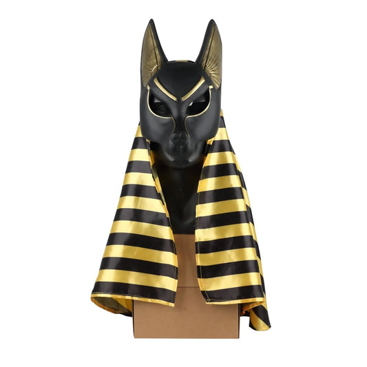 Anubis Cosplay Face Mask – Channel the Spirit of Anubis | available at BlissfulBasic.com