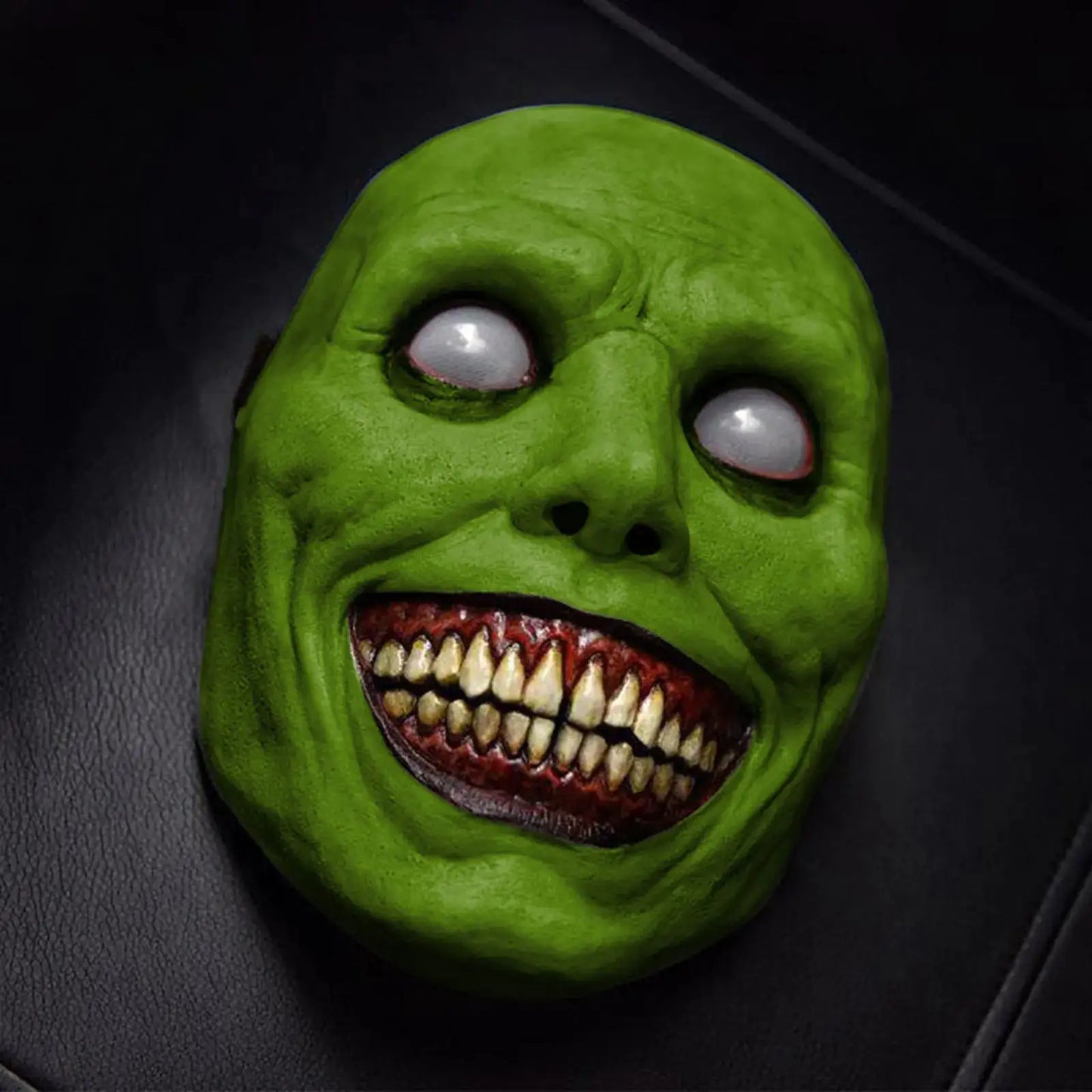 White-Eyed Demon Halloween Mask