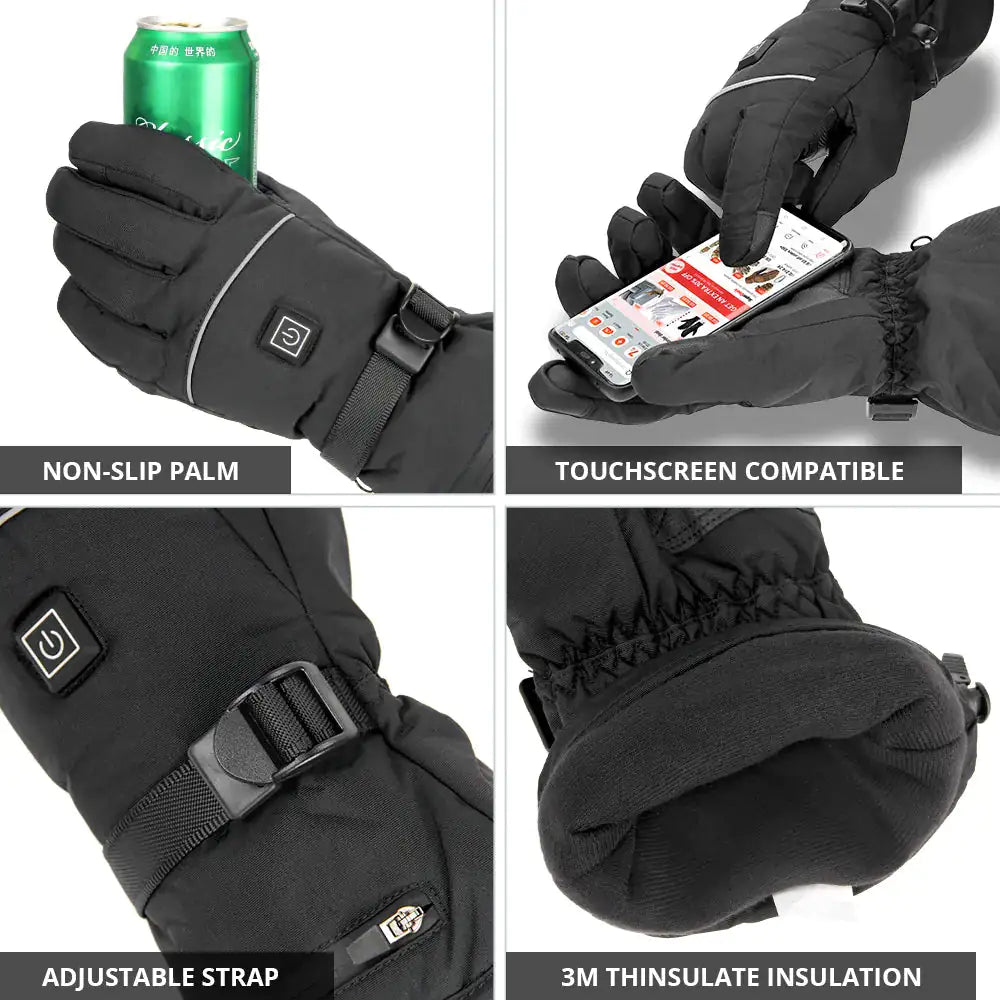 Heated Gloves Battery Powered - BlissfulBasic