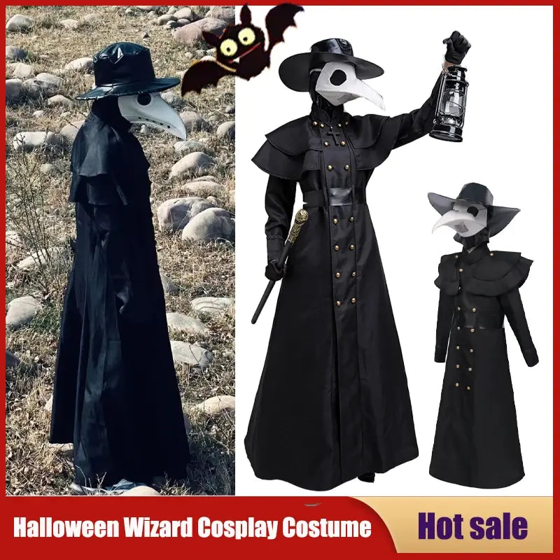 Plague Doctor Halloween Costume | available at BlissfulBasic.com