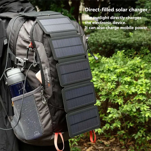 Multifunctional Portable Solar Charging Panel - BlissfulBasic