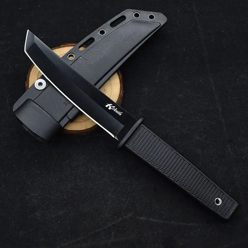 Tactical Survival Tanto Blade Knife - BlissfulBasic