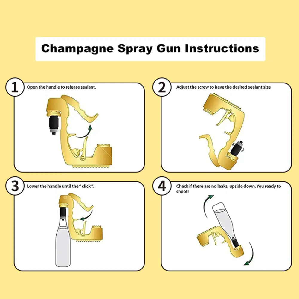 Beer & Champagne Spray Gun - BlissfulBasic