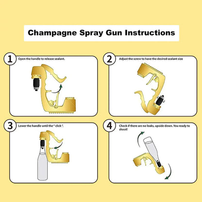 Beer & Champagne Spray Gun - BlissfulBasic