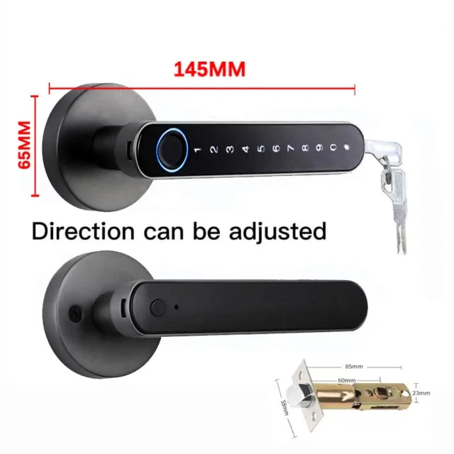 Digital Password Entry Door Handle - BlissfulBasic