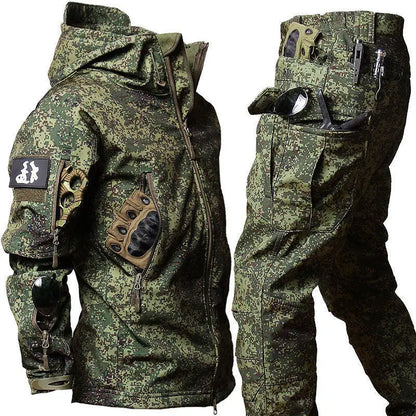 Tactical Outdoor Winter Jacket Set - BlissfulBasic