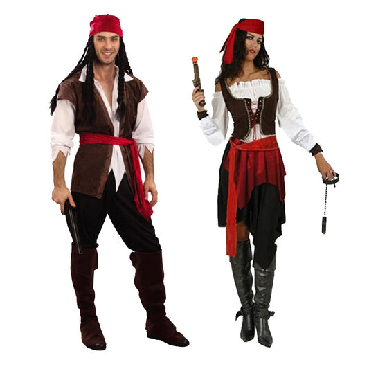 High Seas Pirate Captain Costume: Embark on Your Pirate Adventure | available at BlissfulBasic.com