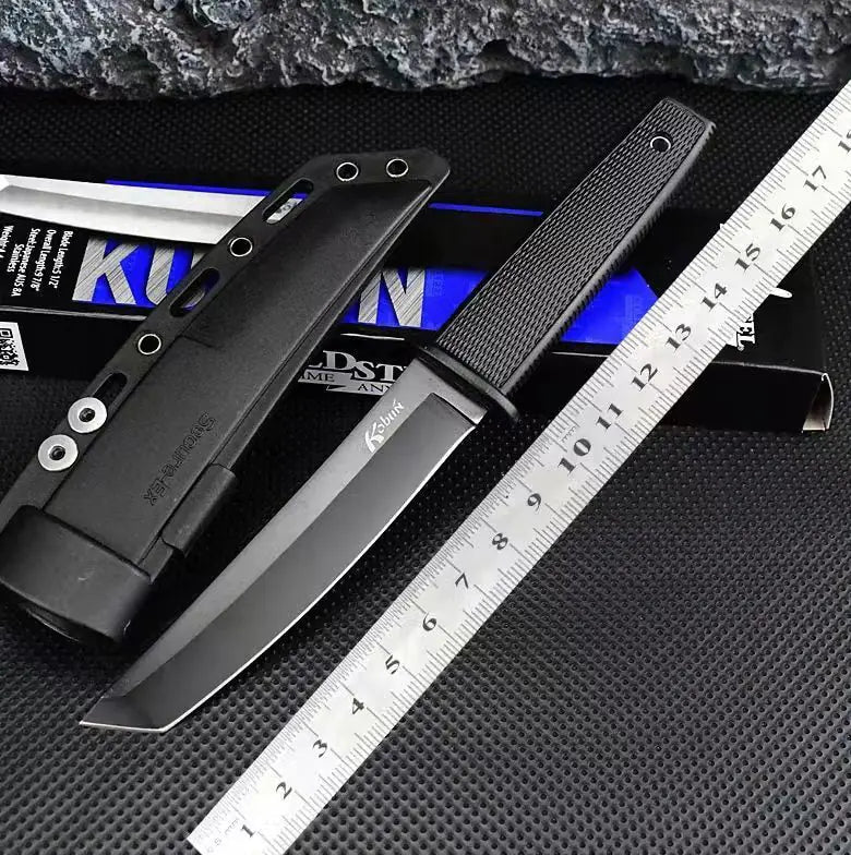 Tactical Survival Tanto Blade Knife - BlissfulBasic