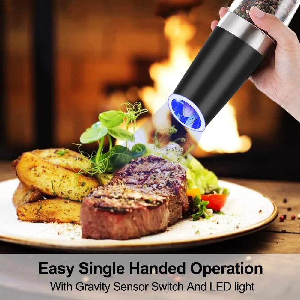MLIA Set Electric Salt & Pepper Shakers - BlissfulBasic