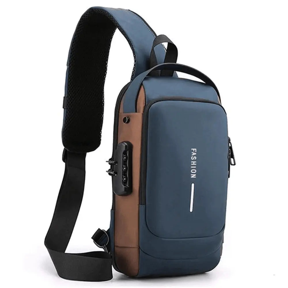 Shoulder bag with USB charging - BlissfulBasic