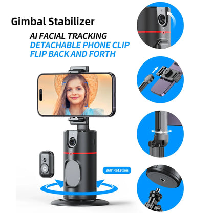 Auto Face Tracking Tripod with Stabilizer - BlissfulBasic