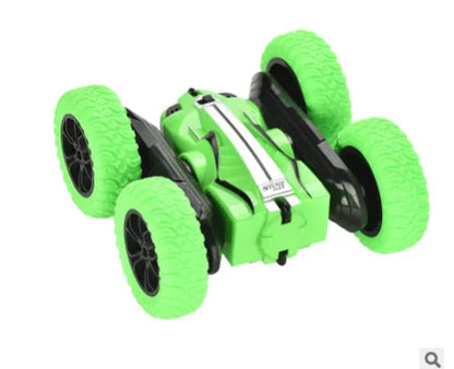High speed remote control 360 spin electric kids double roll stunt car - BlissfulBasic