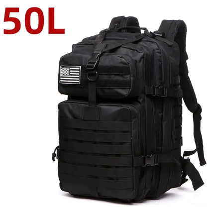 1000D Nylon Waterproof Outdoor Military Backpack - BlissfulBasic