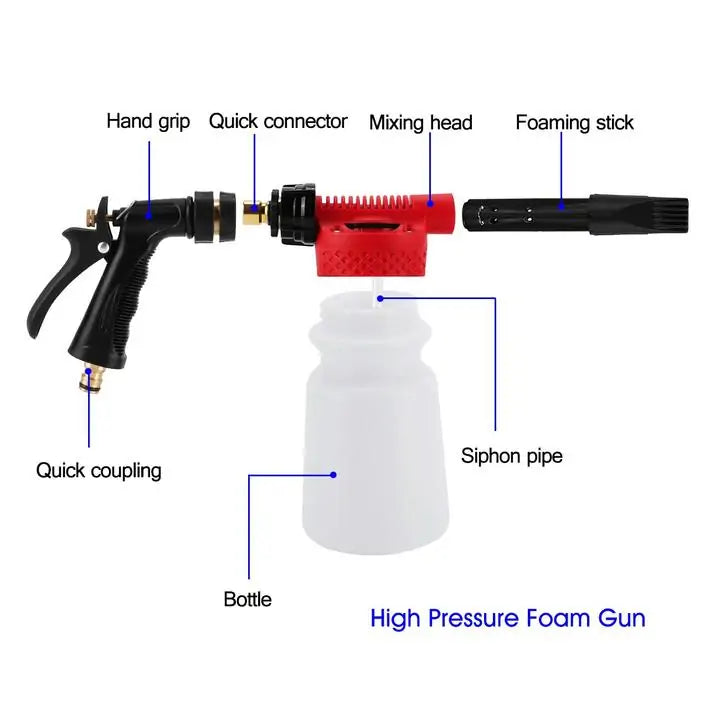 High Pressure Foam Gun - BlissfulBasic