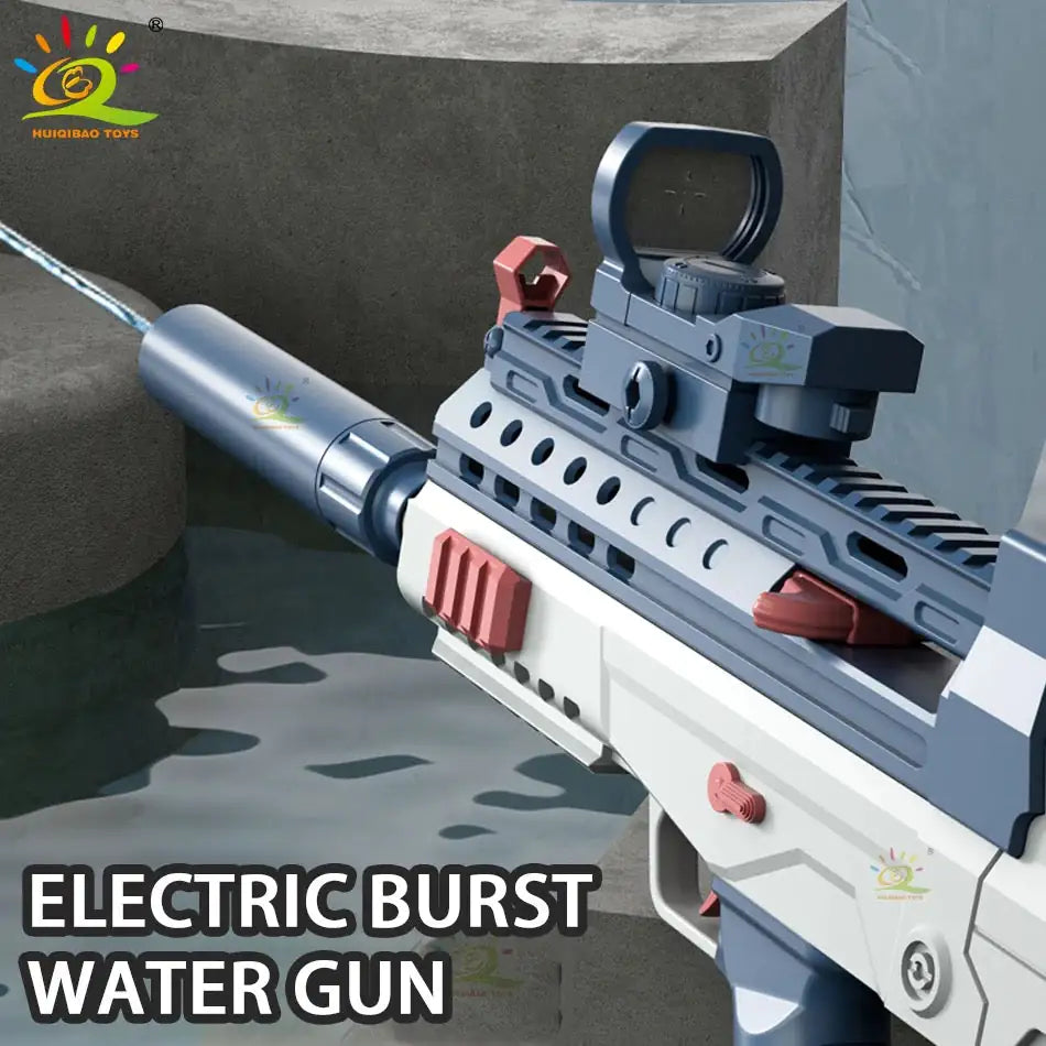 Electronic P6 Water Gun (Shoots water up to 10 Meters) - BlissfulBasic