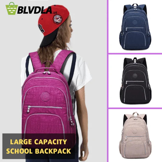 Blvdla- Kids School Backpack | available at BlissfulBasic.com