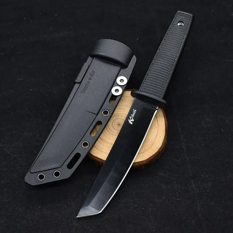 Tactical Survival Tanto Blade Knife - BlissfulBasic